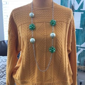 🌺🌸Green Necklace